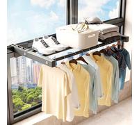 YDkjwjw Stendibiancheria per Radiatore, Asciugatrice Compatta Regolabile In Lega Di Alluminio per Piani Riscaldati, per Appendere Delicati, Piccoli Vestiti, Articoli da Lavare A Mano