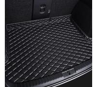 YDLYDL Baule Fodera Interni per Skoda Yeti 2014-2016 (backrest with Cup Holder, Spare Tire Rear), Impermeabile Baule Fodera Accessori Posteriore Tappeto Copri Imperme AntiGraffio,Black