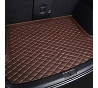 YDLYDL Baule Fodera Interni per Skoda Yeti 2014-2016 (backrest Without Cup Holder, Spare Tire Rear), Impermeabile Baule Fodera Accessori Posteriore Tappeto Copri Imperme AntiGraffio,Brown