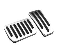 YDLYDL Pedale Freno Auto per Tesla 3, Accelerator Freno Pedali Accessori Pedale Acceleratore Poggiapiedi Pedali Copertura,Silver