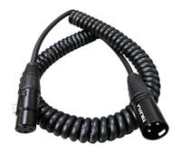 YDLZFLA Cavo XLR a 3 pin, cavo a molla in PU per microfono bilanciamento | Per microfoni vocali, mixer, sistema PA, console di mixaggio, amplificatori di potenza, stazioni radio, stazioni live