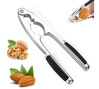 YDMAJF Schiaccianoci,1pc Schiaccianoci Clip, schiaccianoci Antiscivolo,Schiaccianoci Clip,Acciaio Inox schiaccianoci,Schiaccianoci in Metallo,per Noci,mandorle,nocciole,Frutti di Mare
