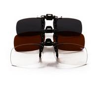 YDMHYLAI Clip for occhiali da sole for lenti arancioni che bloccano la luce blu for polarizzate rosse(Ac2c3c4)