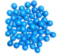 YDMHYLAI Paintball calibro 0,68, 200 pezzi, sfera elastica in nylon riutilizzabile da 17 mm for tiro all'aperto, portatile, facile(Blue 200pcd)