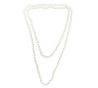 YDOOQAZ Classica collana di perle, riflette elegantemente il tuo temperamento ricco con la nostra lunga collana di perle, perfetta per look a strati e qualsiasi stagione | Collana di perle finte da