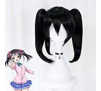 ydound 2022 AMA vivi! Love Live Cosplay Wig Nico Yazawa Costume Play Parrucche for Adulti Hair + Parrucca cap Halloween Anime