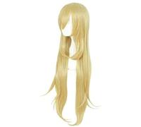 ydound 2022 Anime Cosplay Parrucca Angeli della Morte Rachelgardner Ray Giallo Capelli Lunghi Fumetti Comic- con Natale Carnival Halloween Fashion Wig + Parrucca cap Party Vita Quotidiana