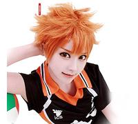 ydound 2022 Anime Haikyuu ! Parrucca Cosplay di Shoyo Hinata Brevi Costumi Arancione Play Partys Costumi di Halloween Capelli