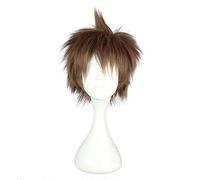 ydound 2022 Anime Hinata Hajime Parrucca Corta Costume Cosplay Dangan Ronpa Resistente al Calore Resistente ai Capelli Sintetici Parrucche Uomo