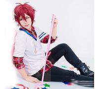 ydound 2022 Anime Idolish7 Parrucche Cosplay Iori Izumi Riku Nanase Tamaki Yotsuba Yamato Nanaidou Tsumugi Ten Kujou Parrucca for Capelli Sintetici+ Parrucca cap Yamato Nikaido (Color : Riku Nanase)