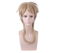ydound 2022 Anime.JoJo.' S Bizarre Adventure Dio Brando Breve Parrucca Parrucca Cosplay Parrucca di Ruolo Riproduci di Ruolo Colore di Lino 45 cm