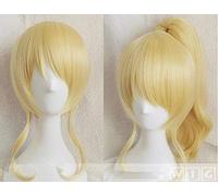 ydound 2022 Anime LoveLive! Amore Live Eli Ayase Parrucca Golden Clip con Coda di Cavallo Resistente al Calore Resistente ai Capelli Sintetici Parrucca Cosplay + Tappo della Parrucca