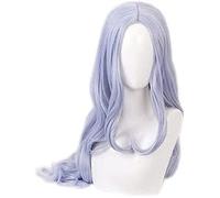 ydound 2022 Anime My Hero Academia Eri Cosplay Wig Comic- con Blue- Grigio Capelli Lunghi Carnival di Natale Galleval di Halloween Party Daily Life Fashion Wig + Wig cap