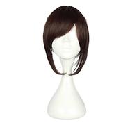 ydound 2022 Attacco su Titan Sasha Braus Parrucca Cosplay Wig Sasha Camicetta Brown Capelli Marrone Ponytail Anime Capelli Sintetici con Parrucca cap Party Donne Parrucca