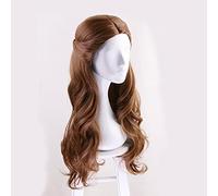 ydound 2022 Beauty And The Beast Princess Belle Parrucca Cosplay Costume Donne Lunghe Capelli Sintetici ondulati Halloween Party Gioca a Giochi Parrucche