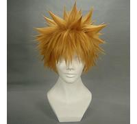 ydound 2022 Bleach Kurosaki Ichigo Dolore Corto Cosplay Parrucche for Uomo Ragazzi Resistenti al Calore Resistente ai Capelli Sintetici Anime Costume Parrucca