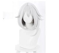 ydound 2022 Cos Wig Gioco Genshin Impact Cosplay Parrucca Diluc Razor Paimon EULA Keqing Figure Uomo Donna Parrucche for Capelli Halloween Costume Party Puntelli (Paimon)