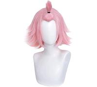 ydound 2022 Cos Wig Parrucca Corta Rosa for Diona Genshin Impact Anime Game Fluffy Cosplay Bob Hair Wigs con Cappuccio (Rosa)