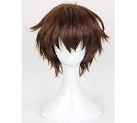 ydound 2022 Cos Wig Seraph of The End Yoichi Saotome Parrucca in Stile Styled Brown Brown Cosplay Wig + Parrucca Capelli Sintetici