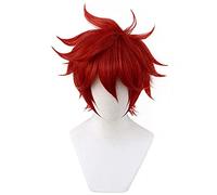ydound 2022 Cos Wig SK8 l'Infinito Reki Kyan Parrucca Cosplay Anime (Rosso)