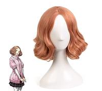 ydound 2022 Game di Alta qualità Persona 5 Haru Okumura Parrucca Cosplay Breve riccia Capelli Sintetici Halloween Party Stage Anime Costume Gioca Parrucche KUJ6715 (Size : KUJ6715)