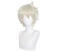 ydound 2022 Genshin Impact Cosplay Parrucche saccarosio Gradiente Verde 85 cm Lungo Dritto Resistente al Calore Resistente ai Capelli Sintetici Halloween Party Party+ Tappo della Parrucca