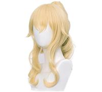 ydound 2022 Genshin Impact Cosplay Parrucche saccarosio Gradiente Verde 85 cm Lungo Dritto Resistente al Calore Resistente ai Capelli Sintetici Halloween Party Party+ Tappo della Parrucca