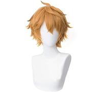 ydound 2022 Genshin Impact Cosplay Parrucche saccarosio Gradiente Verde 85 cm Lungo Dritto Resistente al Calore Resistente ai Capelli Sintetici Halloween Party Party+ Tappo della Parrucca