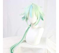 ydound 2022 Genshin Paimon Sora Diluc Barbara Gioco Caratteri Anime Cosplay Costume Capelli con trecce Ponytails Parrucche(saccarosio)