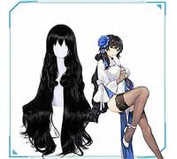 ydound 2022 Gioco Frontline Cosplay Parrucche Yu Ling Lungo Cosplay Parrucca Donne Parrucca Parrucca Party Halloween Partito Compagna Sintetica Resistente al Calore + Tappo della Parrucca