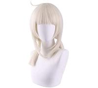 ydound 2022 Gioco Genshin Impact Project Klee Parrucca Parrucche Cosplay Giocare in Polvere 1: 1 Parrucche 45 cm for Capelli Bianchi Halloween