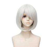 ydound 2022 Gioco Nier Automita 2b Yorha No. 2 Tipo B Parrucca Cosplay Costume Donne Capelli Corti Halloween Parrucche Parrucche