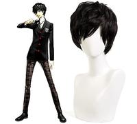 ydound 2022 Gioco Persona 5 L' Animazione Parrucche Cosplay Ren Amamiya Parrucca Cosplay Akira Kurusu Capelli Cosplay Halloween Party Anime Cosplay Parrucca