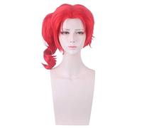 ydound 2022 JoJo. Bizarre Adventure Stardust Cronaters Kakyoin Noriaki Red Ponytail Parrucca Cosplay Cosplay Costume Capelli Resistenti al Calore Capelli Sintetici