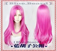 ydound 2022 JoJo' s Bizarre Adventure Diaboro 80cm Long Rose Red Cosplay Parrucca One Size Rose Red (Color : Rose Red, Size : One Size)