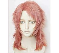 ydound 2022 Kimetsu No Yaiba Sabioto Cosplay Wig Blade di Demone Slayer Light Hel Orange Parrucche for Capelli + Tappo della Parrucca Resistente al Calore Sintetico
