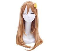 ydound 2022 L- Mail Love Live Luce del Sole Cosplay LoveLive Kanan Rubino Mari Honoka Yoshiko Riko È Cosplay Watanabe Parrucca Sintetica dei Capelli 14inches Latte Marrone