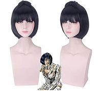 ydound 2022 La Parrucca Cosplay di JoJo Bizarre Adventure Bruno Buccusati Sticky Fingers Wig Head Costume Parrucche di Halloween Parrucche
