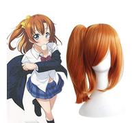 ydound 2022 LoveLive Honoka Kousaka Parrucca Cosplay Costume Amore Amore Donne in Diretta Capelli Sintetici Halloween Party Role Orange Play Parrucche+ Tappo della Parrucca