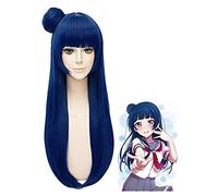 ydound 2022 LoveLive Sunshine Tsushima Yoshiko Bun Wig Costume Cosplay Love Live Yohane Donne Capelli Sintetici Capelli Sintetici Halloween Gioco di Ruolo Parrucche