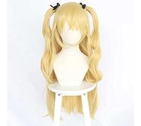 ydound 2022 Parrucca Cosplay Anime Genshin Impact Fischl, con Cappuccio for Parrucca Gratuito, for la Festa di Halloween Carnevale di Halloween con Parrucca