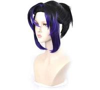 ydound 2022 Parrucca Cosplay Anime mfbis, Parrucche Demoni Slayer, con Tappo di Parrucca Libera, for Halloween, Elegante Festa, Vita Notturna,concerti,Matrimoni
