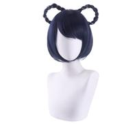 ydound 2022 Parrucca Cosplay Anime, Parrucca Genshin Impact, Parrucca Xiangling, con Cappuccio for Parrucca Gratuito, for Halloween, Feste, Carnevale, Vita Notturna, concerti, Matrimoni