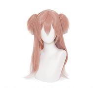 ydound 2022 Parrucca Genshin Impact, Parrucca Yan Fei Cosplay Anime, con Cappuccio for Parrucca Gratuito, for Halloween, Feste, Carnevale, Vita Notturna, Concerti, Matrimoni