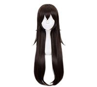 ydound 2022 Parrucca succarosio , Genshin Impact Saccarose Parrucca Cosplay con Clip Orecchie e Tappo della Parrucca, Parrucca di Cosplay Anime Blu Verde Lungo ( Color : Amber )