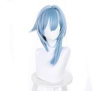 ydound 2022 Parrucche Cosplay Anime Genshin Impact EULA Cosplay Parrucca for Halloween Party Puntelli Accessori con Tappo della Parrucca Gratuita