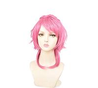 ydound 2022 Parrucche Cosplay Anime, Parrucca Cosplay di JoJo Bizarre Adventure con Tappo di Parrucca Gratuita, Parrucca Kakyouin Noriaki(Colore: Jolyne Cujoh) ( Color : Trish Una )