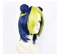 ydound 2022 Parrucche Cosplay Anime, Parrucca Cosplay di JoJo Bizarre Adventure con Tappo di Parrucca Gratuita, Parrucca Kakyouin Noriaki(Colore: Jolyne Cujoh) ( Color : Jolyne Cujoh )