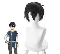 ydound 2022 Parrucche Cosplay Anime, Sao Kirigaya Kazuto Kirito Parrucche Cosplay con Tappo di Parrucca Gratuita(Colore:1) (Color : 1)