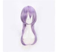 ydound 2022 Parrucche Cosplay Anime Seraph of The End Hiiragi Shinoa Cos Lavender Styling Cosplay Anime Parrucca+ Tappo della Parrucca